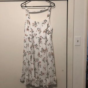 Brand New white floral dress